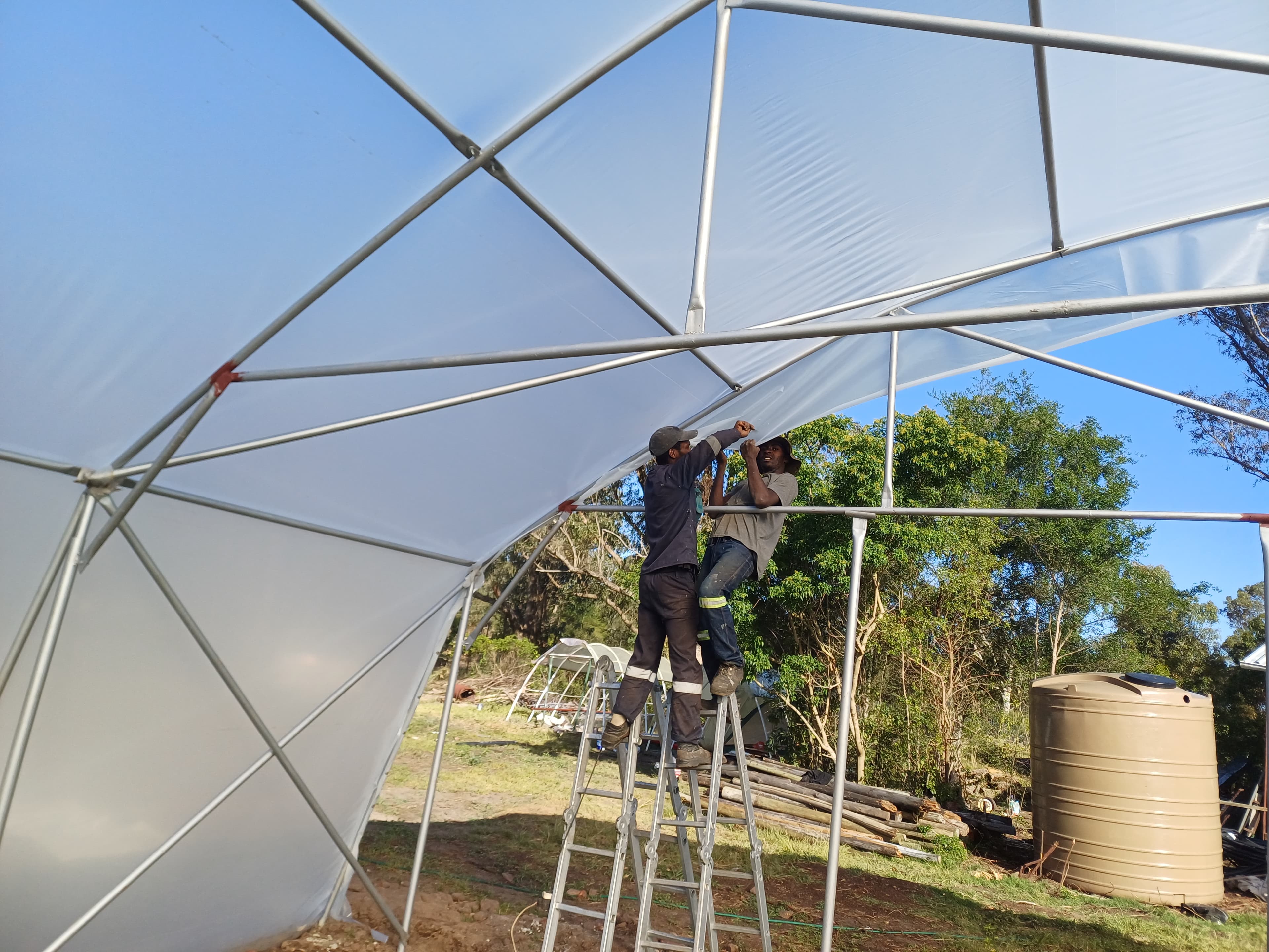 Synergy Lab Tunnels warehouse and engineering facility in Makhanda